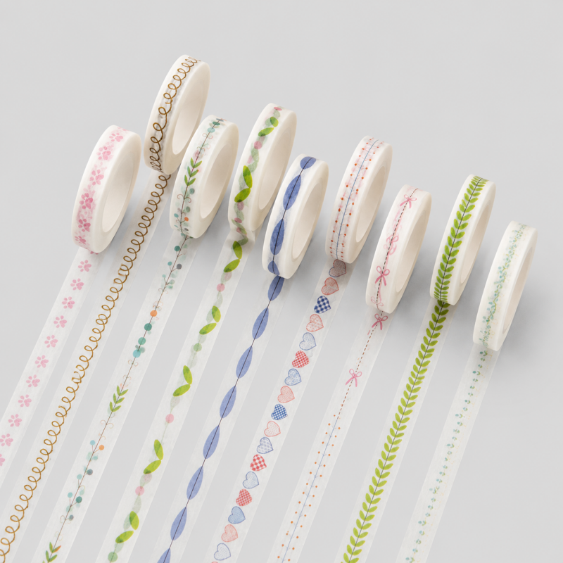 Simple Narrow Decorative Washi - Shopdayla Wholesale - #2450