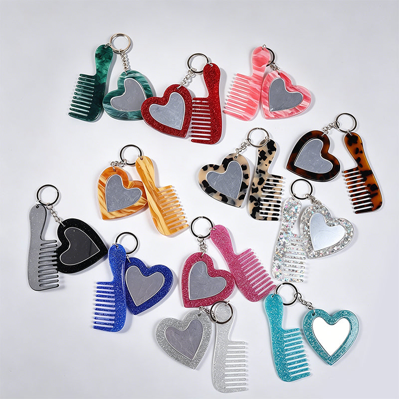 Vintage Glitter Heart‑Shaped A - Shopdayla Wholesale - #2642