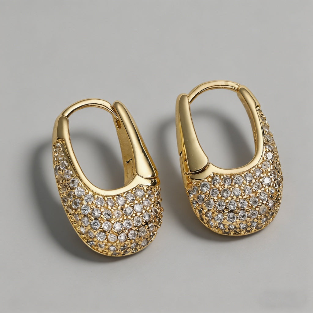 Luxury Zircon 18K Gold Plated - Shopdayla Wholesale - #2674