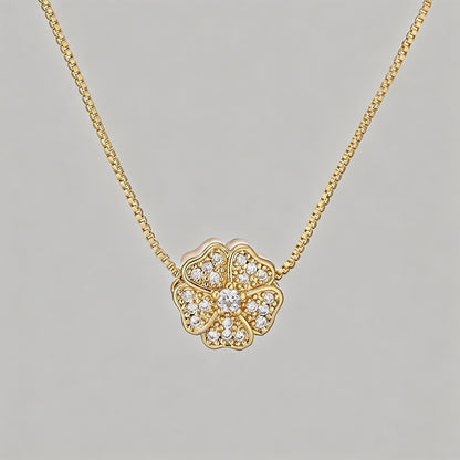 Diamond Pendant Necklace - Shopdayla Wholesale - #8290