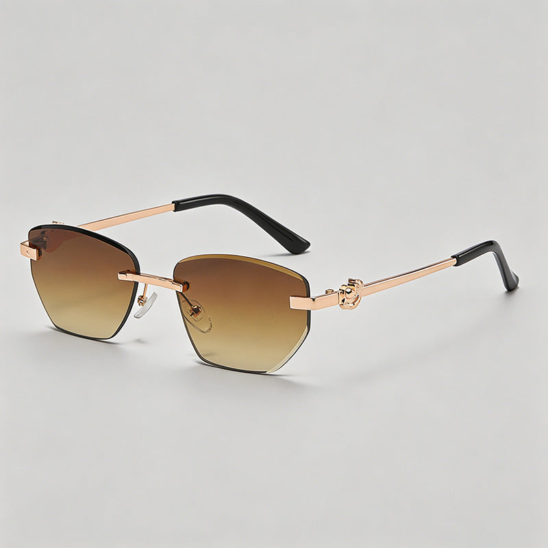 Rimless Cut-Edge Gradient Sung - Shopdayla Wholesale - #4706