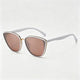 White Frame / Pink-Silver Lens / One Size