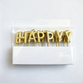 "Happy Birthday" Letter Candle - Shopdayla Wholesale - #3986