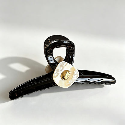 Gold Metal Bead Hair Claw