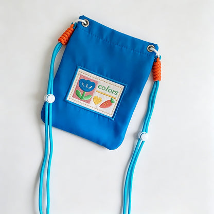 Embroidered Phone Crossbody Pouch