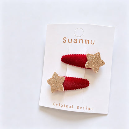 Velvet Star BB Hair Clips