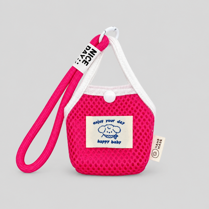 Mini Mesh Coin Earphone Pouch