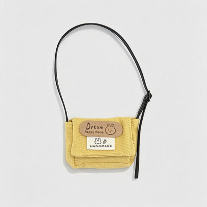 Mini Doll Canvas Crossbody Bag