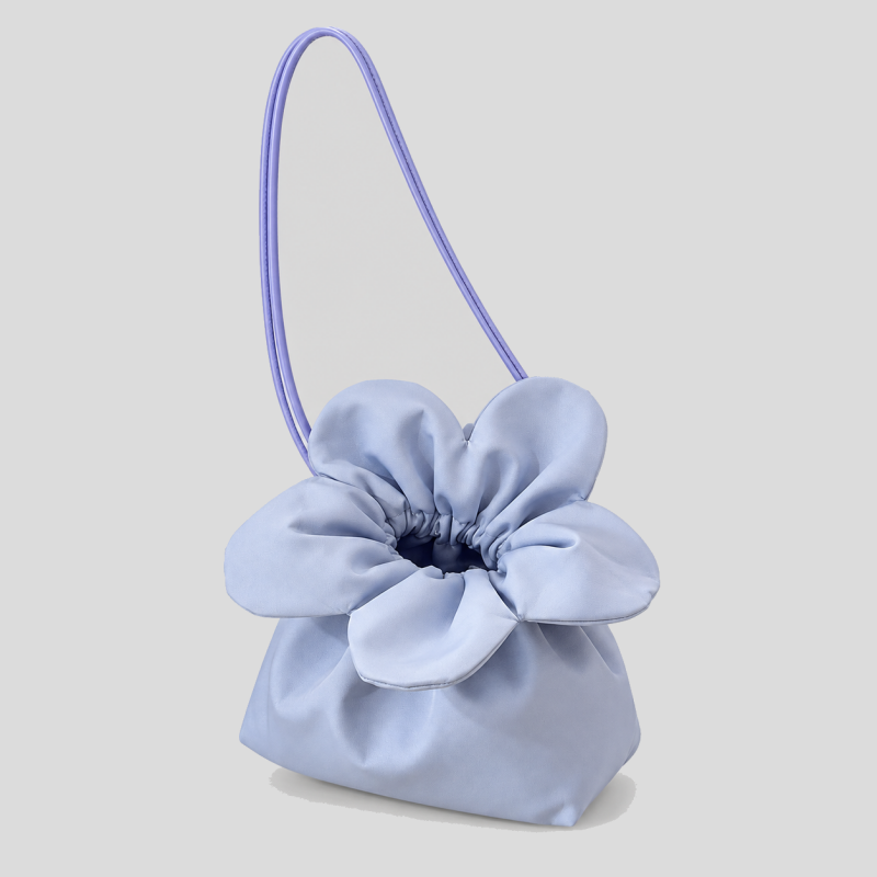 Flower Bucket Crossbody Shoulder Bag