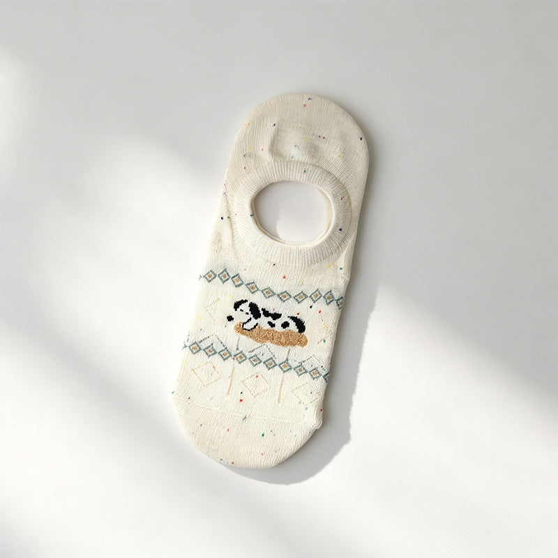 Animal No-Show Socks