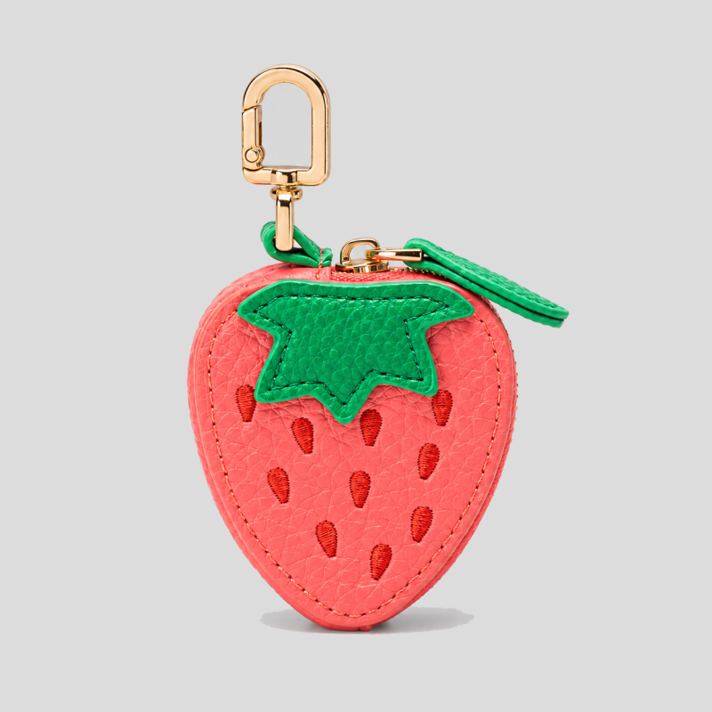 3D Fruit Bag Charms Pouch Keychain