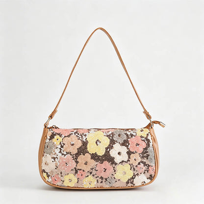 Multi Pattern Shoulder Bag