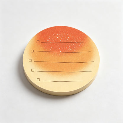 Food Themed Shaped Sticky Note