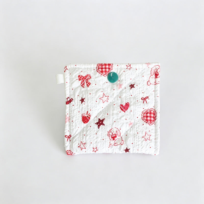 Printed Square Storage Pouch