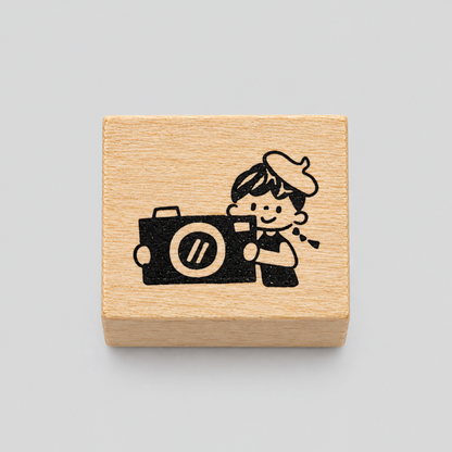 Daily Wooden Expression Stamps