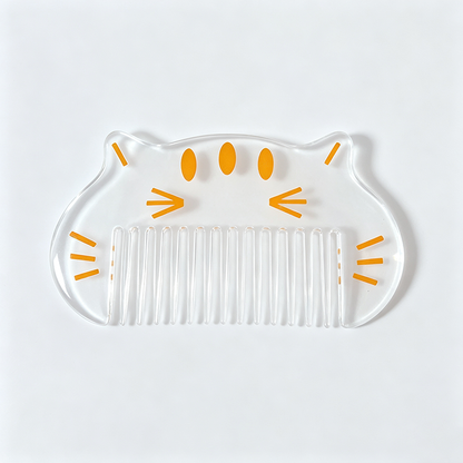 Cat Shape Pocket Hair Comb