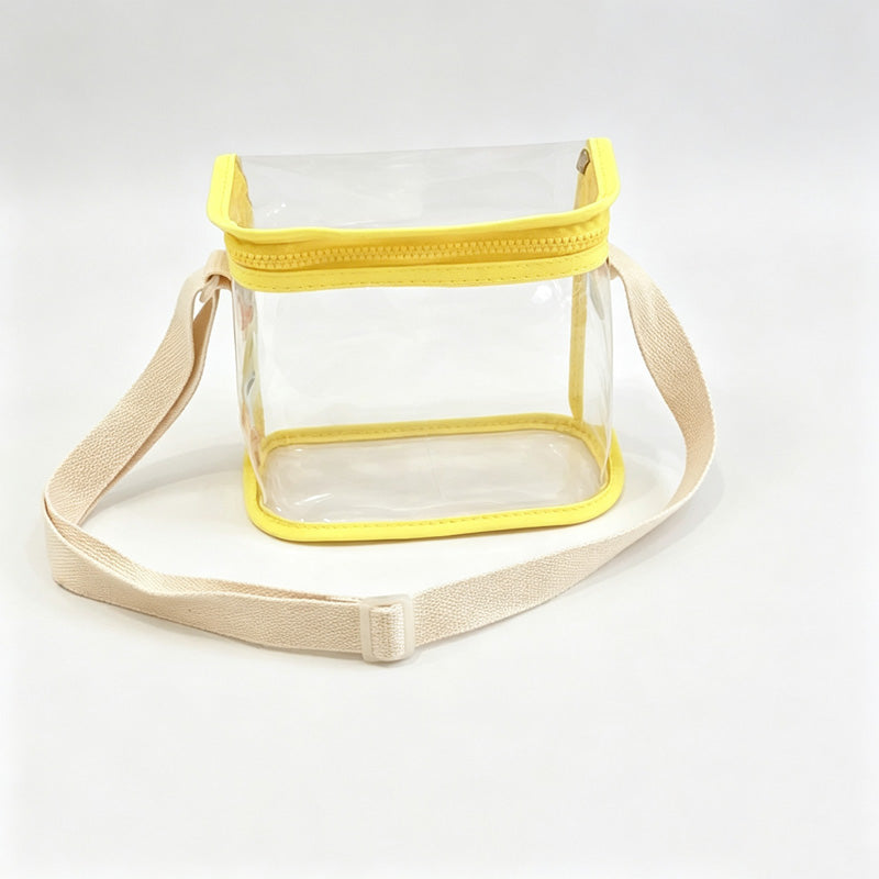 Clear PVC Crossbody Shoulder Pouch