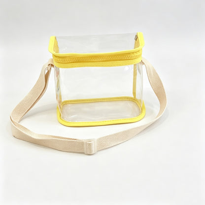 Clear PVC Crossbody Shoulder Pouch