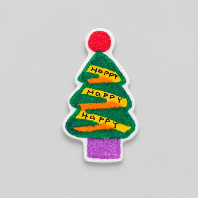 Printed Pattern Acrylic Fridge Magnet
