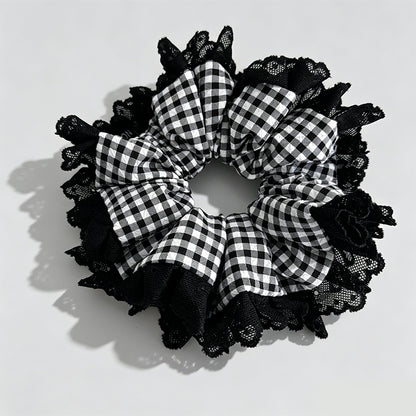 Checkerboard Scrunchie