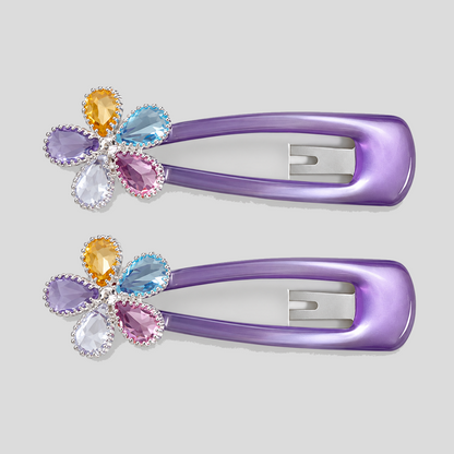 Flower Colorful Elastic Hair Ties