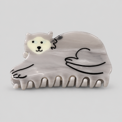 Cat Animal Shape Hair Claw Clip