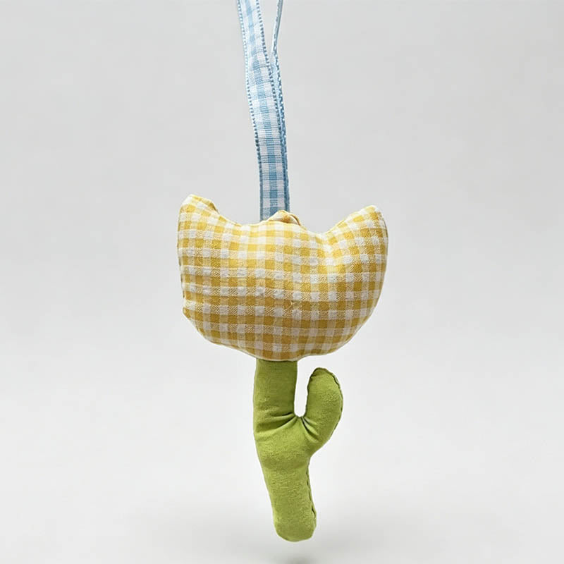 Gingham Bag Charm