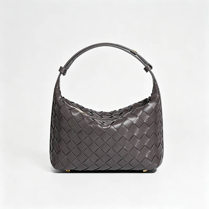 Simple Dumpling‑Shaped Hobo ba - Shopdayla Wholesale - #0450