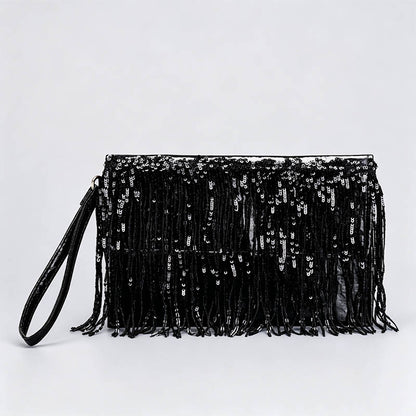 Metallic Leather Handbag