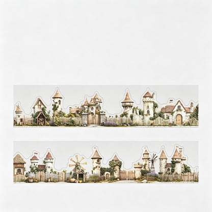 Castle Pattern PET Washi Tape