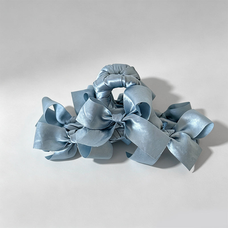 Elegant Satin Bow Large Hair S - Shopdayla Wholesale - #6450