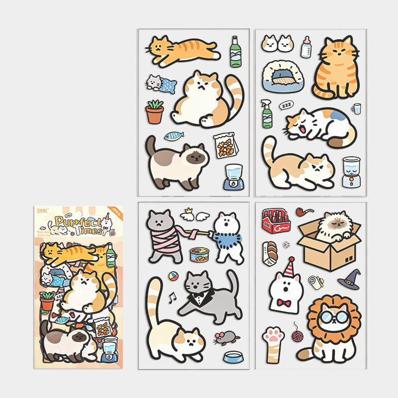 Animal Die Cut Stickers Set