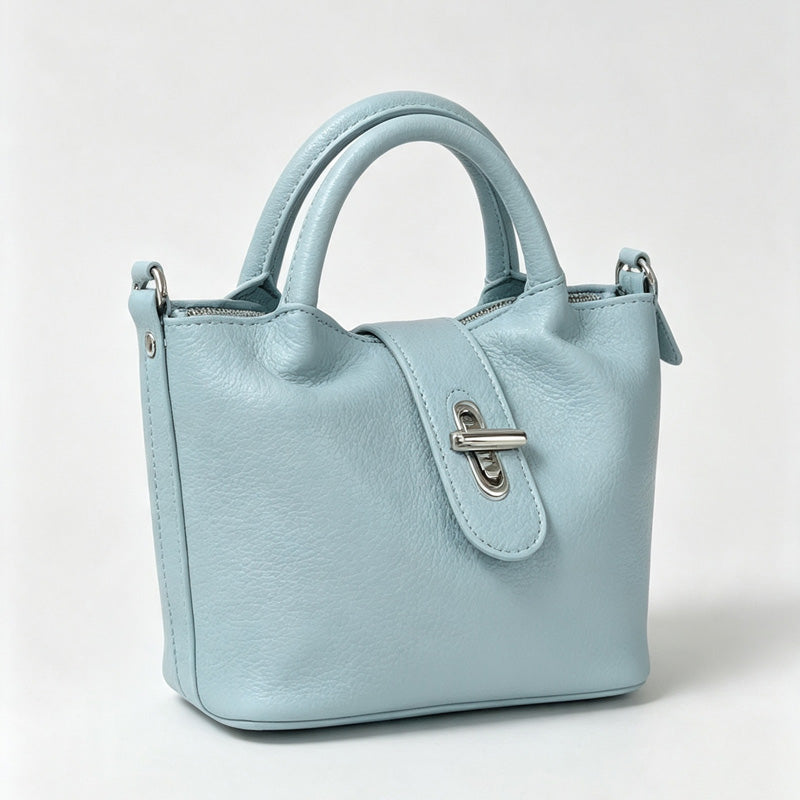 Turn Lock Mini Handbag