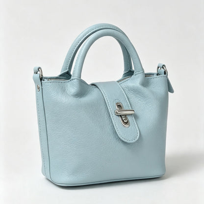 Turn Lock Mini Handbag