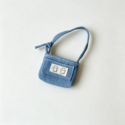 Mini Denim Doll Crossbody Bag