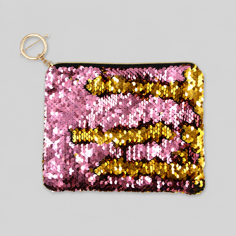 Shiny Sequin Small Portable Ev - Shopdayla Wholesale - #5218