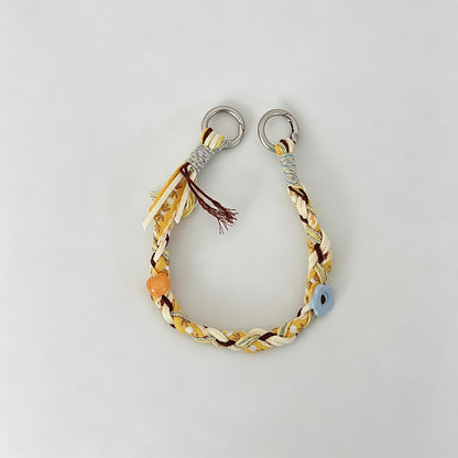 Braided Wrist Strap Key Lanyard