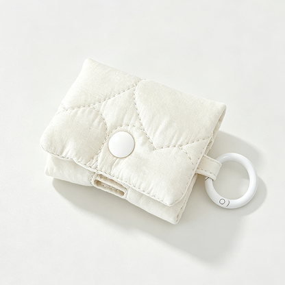 Quilted Earbud Carry Case