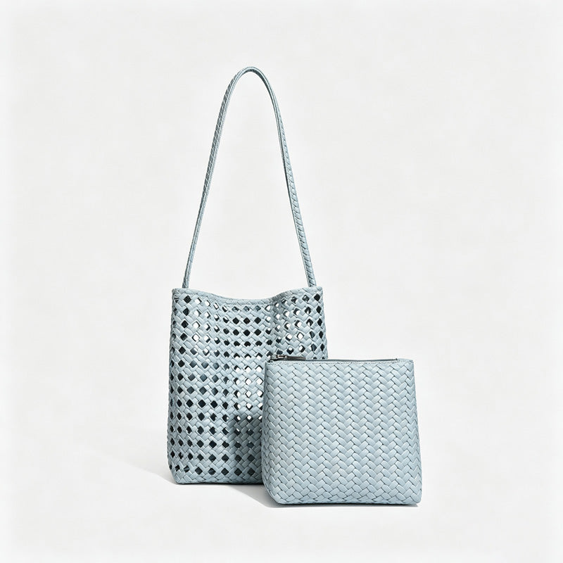 Hollow Woven Shoulder Bag