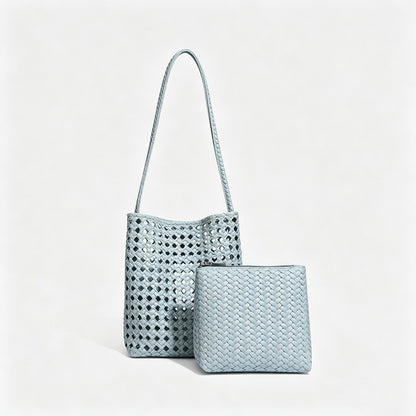 Hollow Woven Shoulder Bag