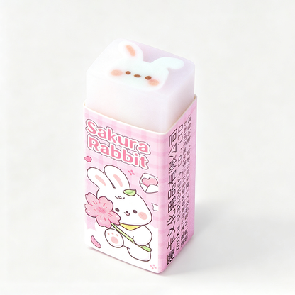 Sliceable Pattern Rubber Eraser
