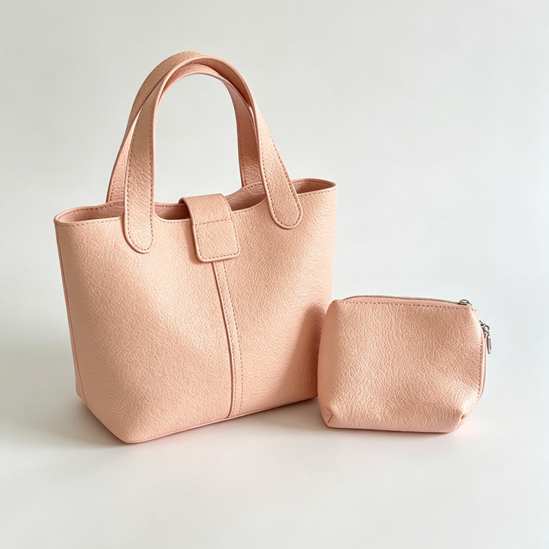Two Piece Bucket Handle Bag