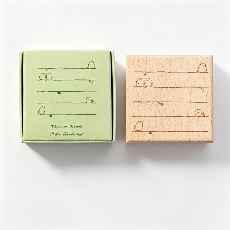 Wooden Note Frame Stamp