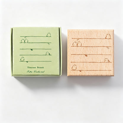 Wooden Note Frame Stamp