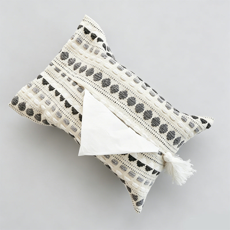Nordic Woven Cotton Tissue Storage Box