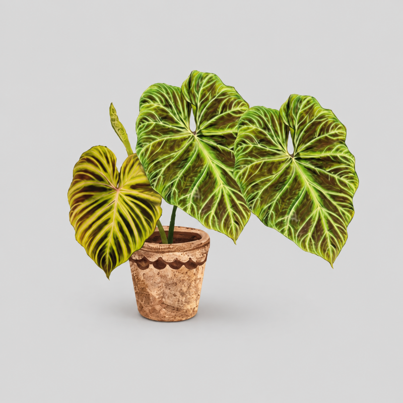 Rotatable Leaf Printed Fridge Magnet