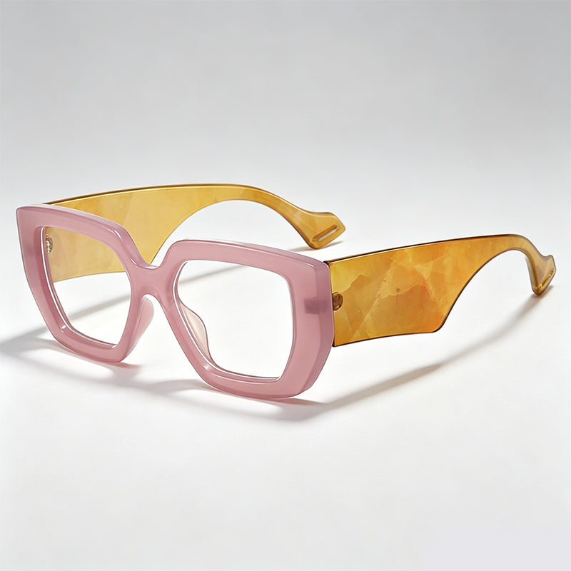 Thick Bold Square Vintage Glasses
