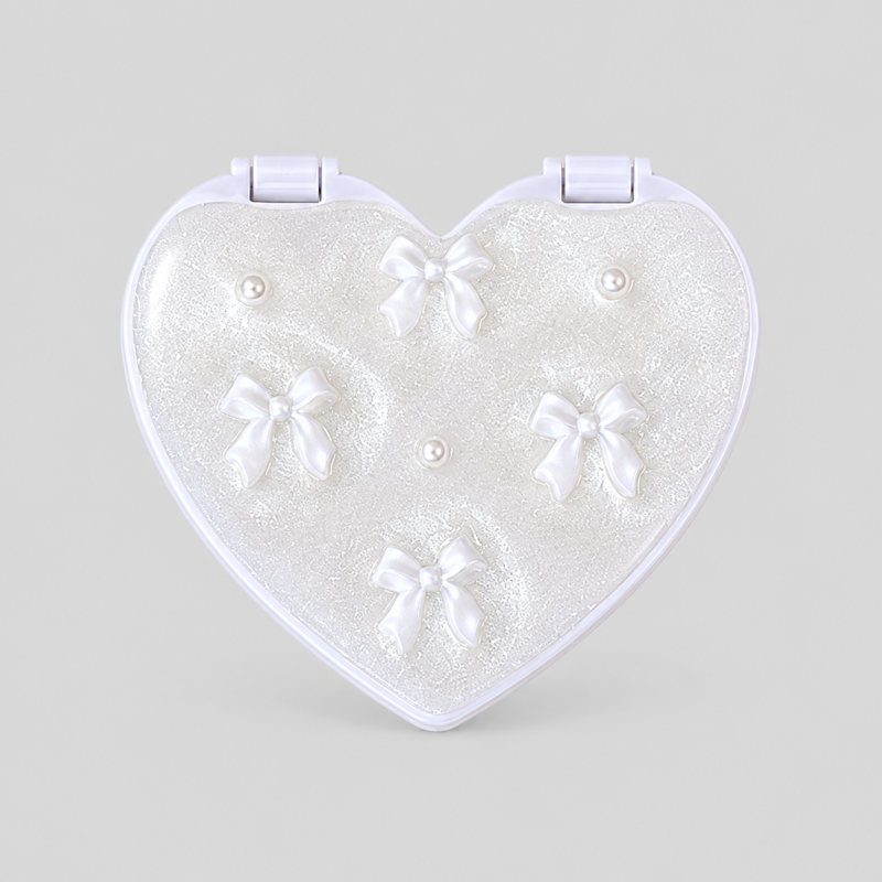 Heart Shape Mirror Phone Charms