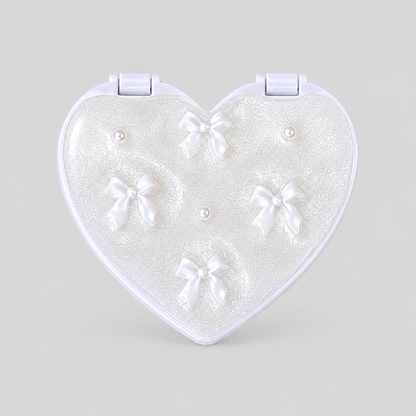 Heart Shape Mirror Phone Charms