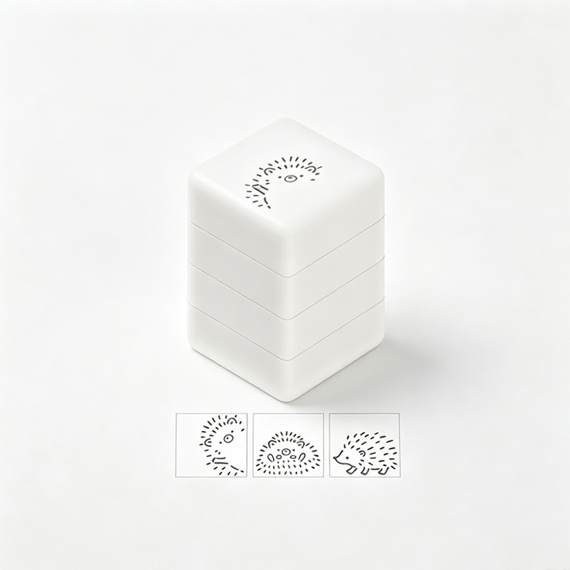 3‑in‑1 Animal Self‑Inking Stamp